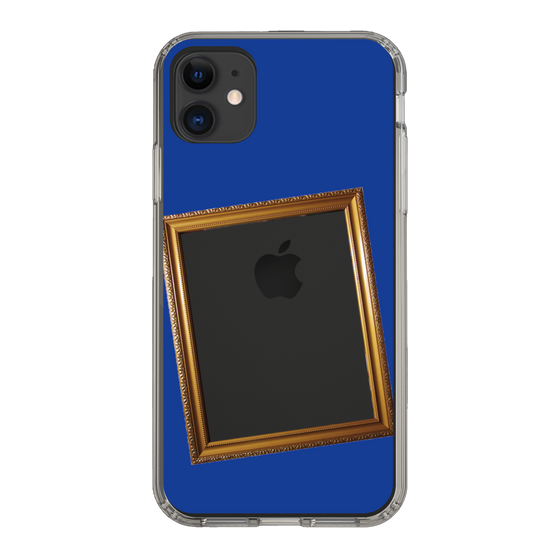 スリムプロテクションケース［ Photo Frame - Blue ］