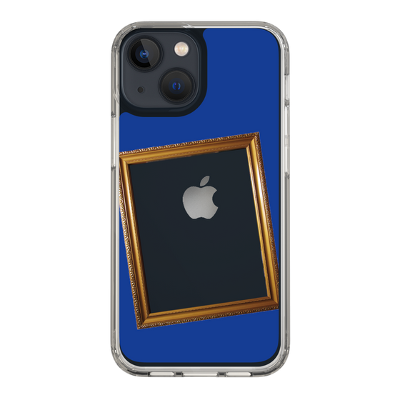 スリムプロテクションケース［ Photo Frame - Blue ］