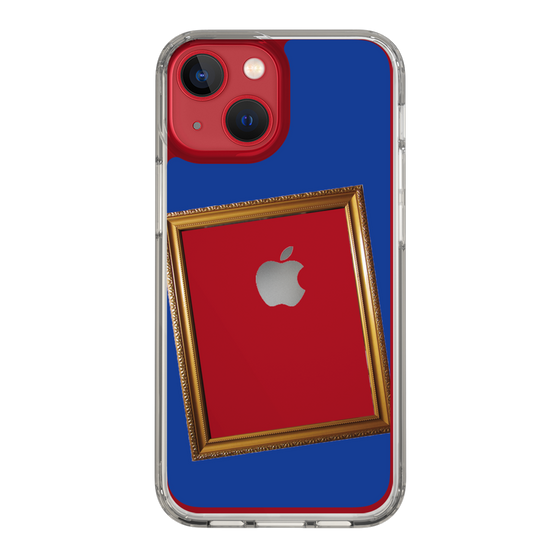 スリムプロテクションケース［ Photo Frame - Blue ］