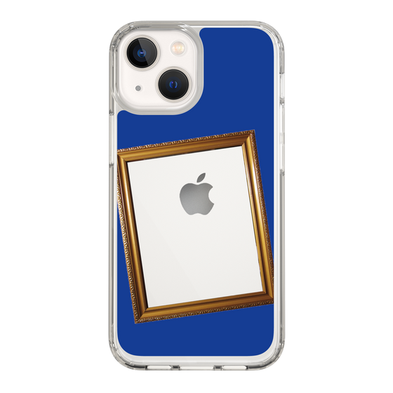 スリムプロテクションケース［ Photo Frame - Blue ］