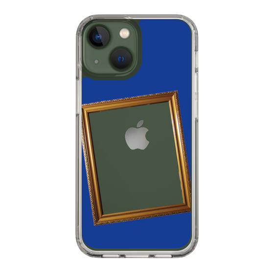 スリムプロテクションケース［ Photo Frame - Blue ］