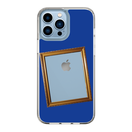 スリムプロテクションケース［ Photo Frame - Blue ］