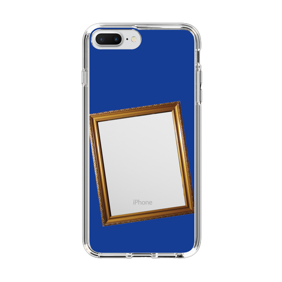 スリムプロテクションケース［ Photo Frame - Blue ］