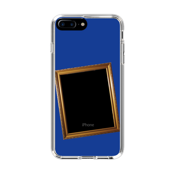 スリムプロテクションケース［ Photo Frame - Blue ］