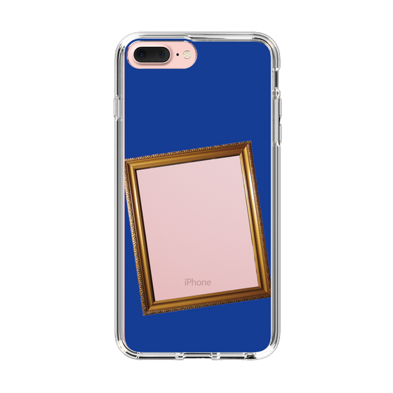 スリムプロテクションケース［ Photo Frame - Blue ］