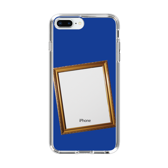 スリムプロテクションケース［ Photo Frame - Blue ］