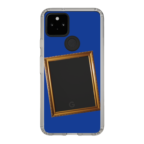 スリムプロテクションケース［ Photo Frame - Blue ］