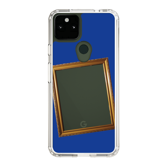 スリムプロテクションケース［ Photo Frame - Blue ］