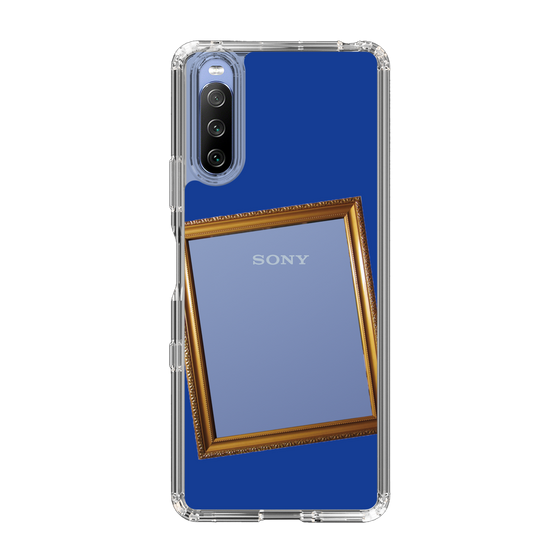 スリムプロテクションケース［ Photo Frame - Blue ］