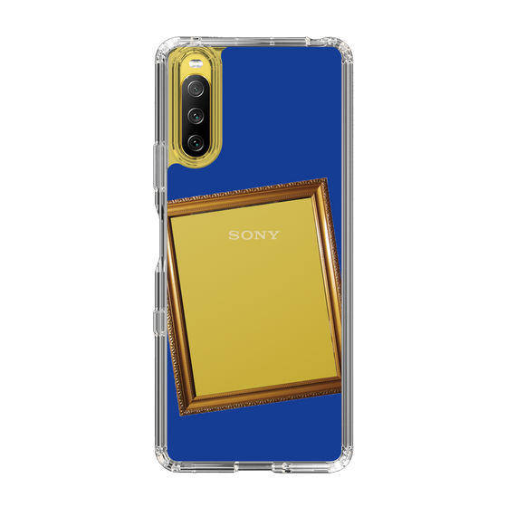 スリムプロテクションケース［ Photo Frame - Blue ］