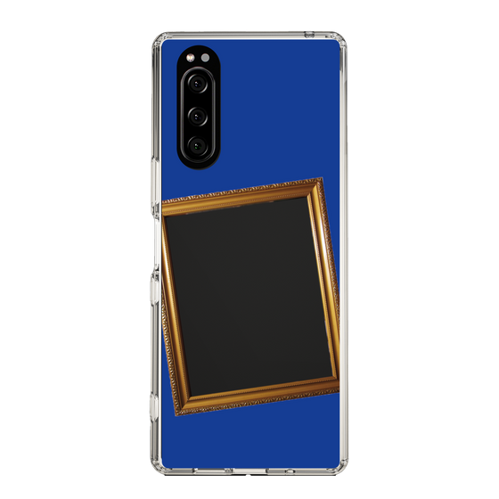 スリムプロテクションケース［ Photo Frame - Blue ］