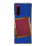 スリムプロテクションケース［ Photo Frame - Blue ］
