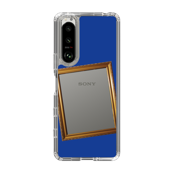 スリムプロテクションケース［ Photo Frame - Blue ］