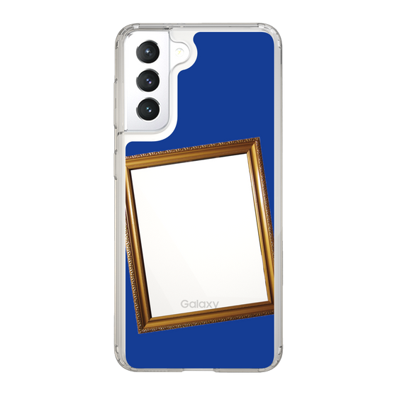 スリムプロテクションケース［ Photo Frame - Blue ］