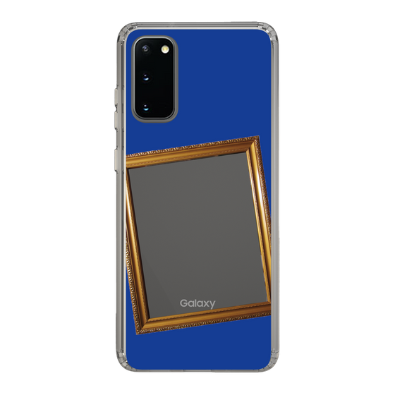 スリムプロテクションケース［ Photo Frame - Blue ］