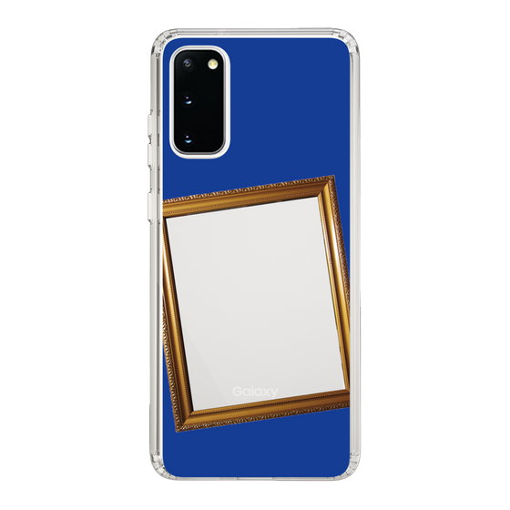 スリムプロテクションケース［ Photo Frame - Blue ］