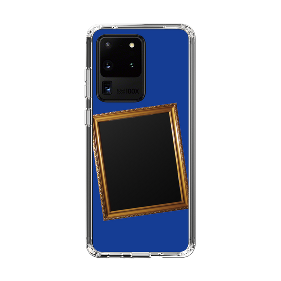 スリムプロテクションケース［ Photo Frame - Blue ］