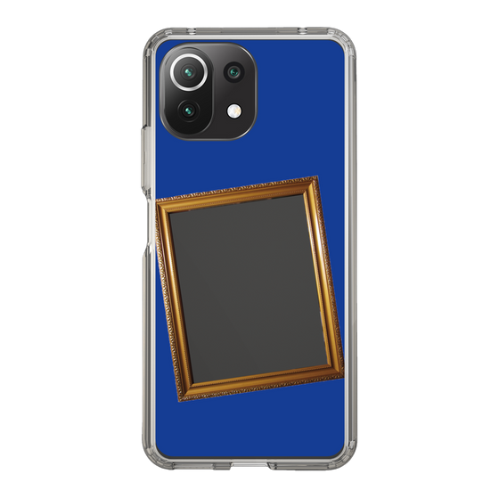 スリムプロテクションケース［ Photo Frame - Blue ］