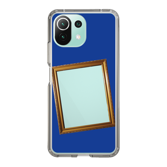 スリムプロテクションケース［ Photo Frame - Blue ］