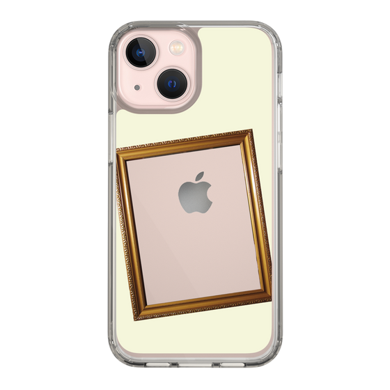 スリムプロテクションケース［ Photo Frame - Ivory ］