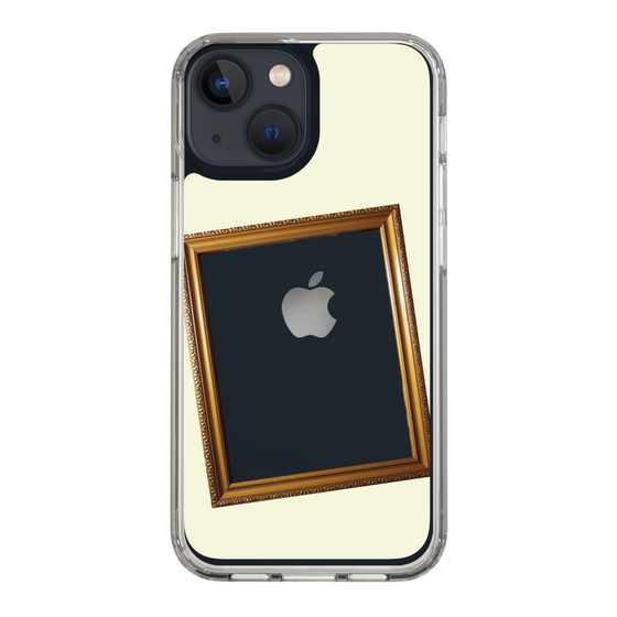 スリムプロテクションケース［ Photo Frame - Ivory ］