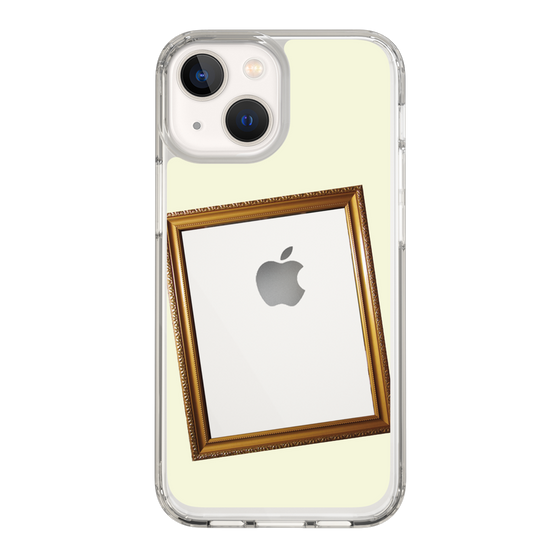 スリムプロテクションケース［ Photo Frame - Ivory ］