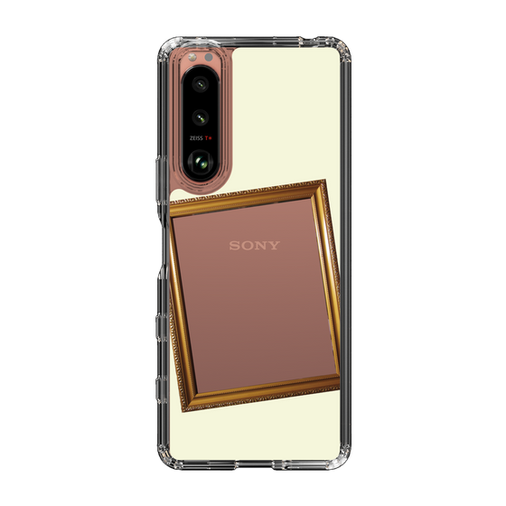 スリムプロテクションケース［ Photo Frame - Ivory ］