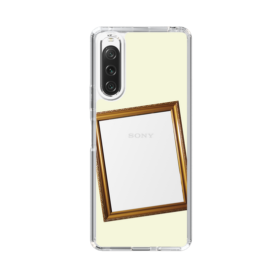 スリムプロテクションケース［ Photo Frame - Ivory ］