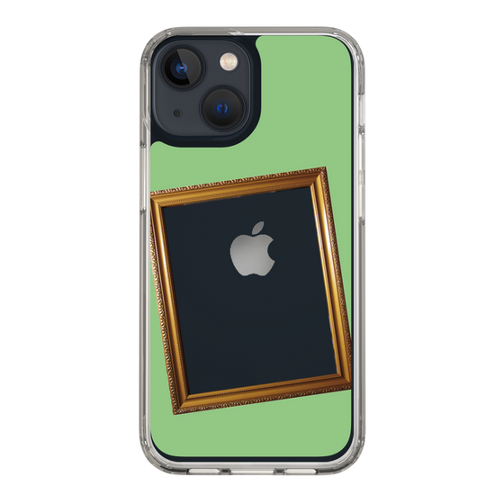 スリムプロテクションケース［ Photo Frame - Light Green ］