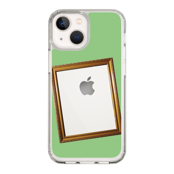 スリムプロテクションケース［ Photo Frame - Light Green ］