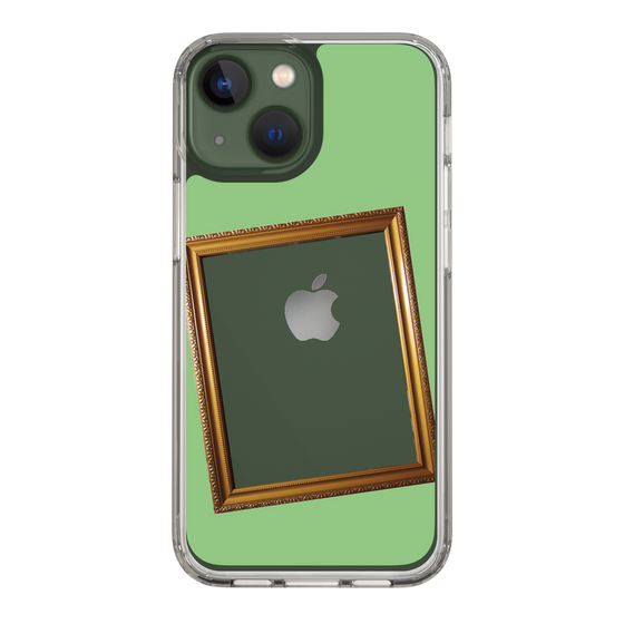 スリムプロテクションケース［ Photo Frame - Light Green ］