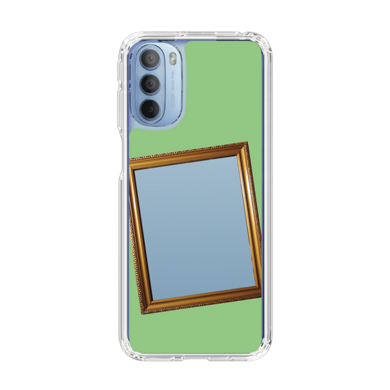 スリムプロテクションケース［ Photo Frame - Light Green ］