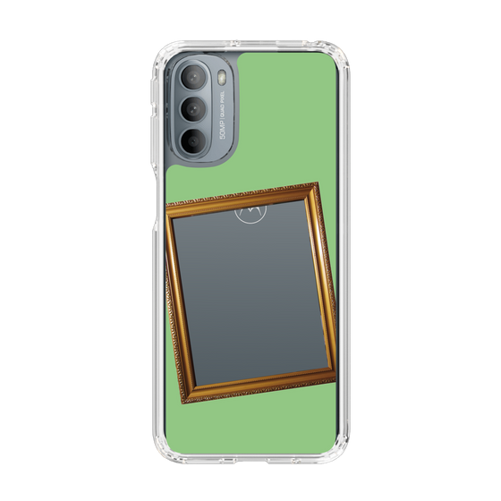 スリムプロテクションケース［ Photo Frame - Light Green ］