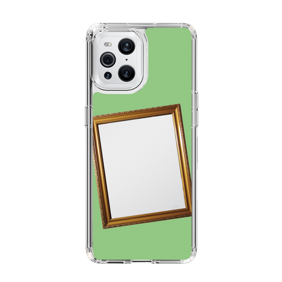 スリムプロテクションケース［ Photo Frame - Light Green ］