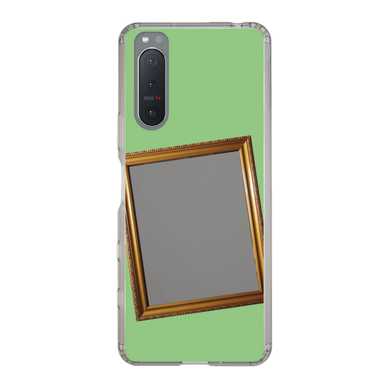 スリムプロテクションケース［ Photo Frame - Light Green ］