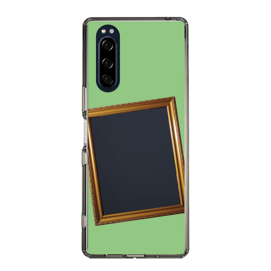 スリムプロテクションケース［ Photo Frame - Light Green ］