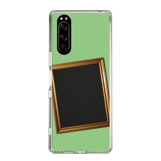 スリムプロテクションケース［ Photo Frame - Light Green ］