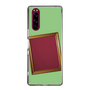 スリムプロテクションケース［ Photo Frame - Light Green ］