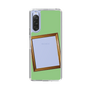 スリムプロテクションケース［ Photo Frame - Light Green ］
