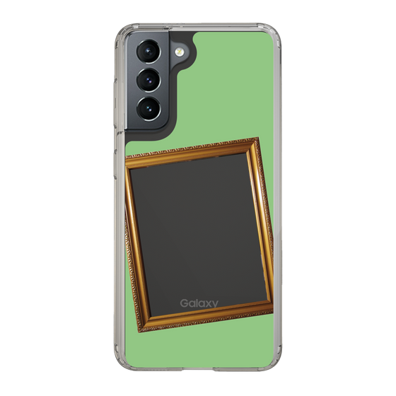 スリムプロテクションケース［ Photo Frame - Light Green ］