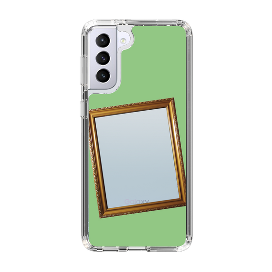 スリムプロテクションケース［ Photo Frame - Light Green ］