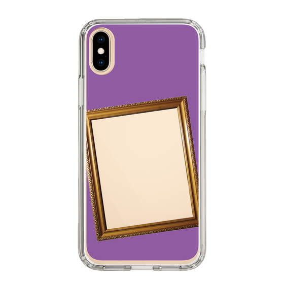 スリムプロテクションケース［ Photo Frame - Purple ］