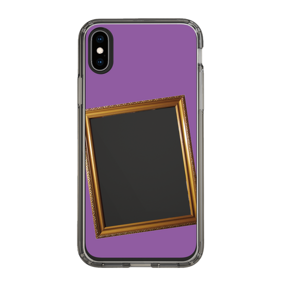 スリムプロテクションケース［ Photo Frame - Purple ］
