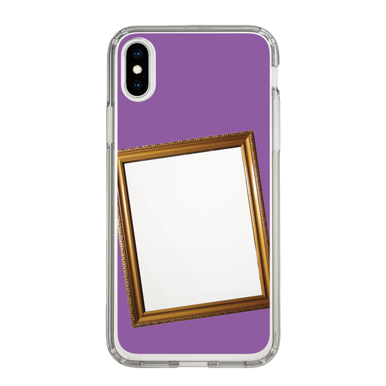 スリムプロテクションケース［ Photo Frame - Purple ］