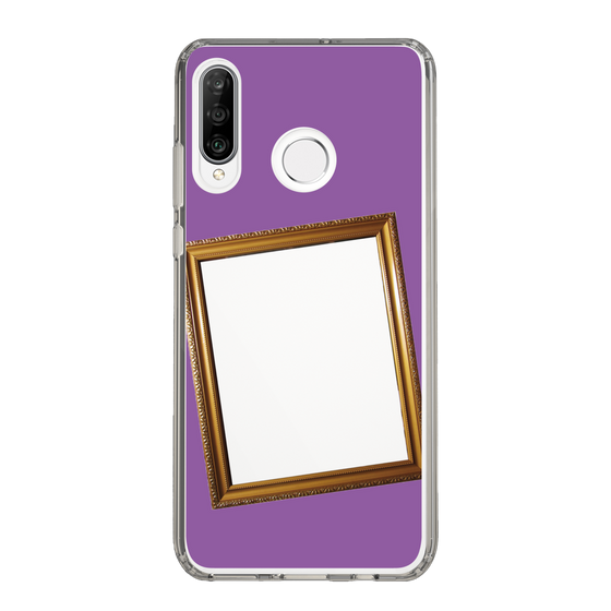 スリムプロテクションケース［ Photo Frame - Purple ］