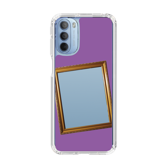 スリムプロテクションケース［ Photo Frame - Purple ］