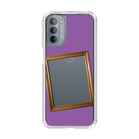 スリムプロテクションケース［ Photo Frame - Purple ］