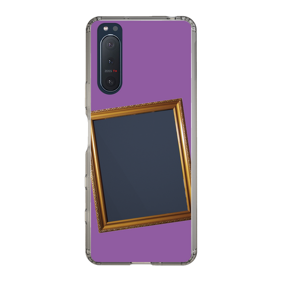 スリムプロテクションケース［ Photo Frame - Purple ］