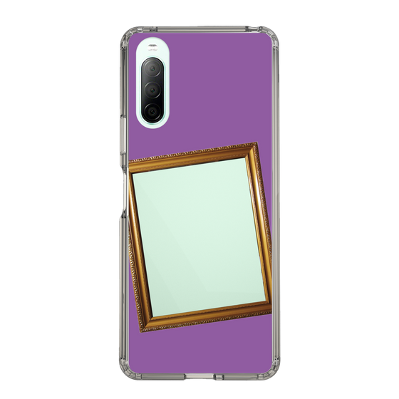 スリムプロテクションケース［ Photo Frame - Purple ］