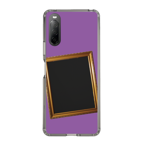 スリムプロテクションケース［ Photo Frame - Purple ］